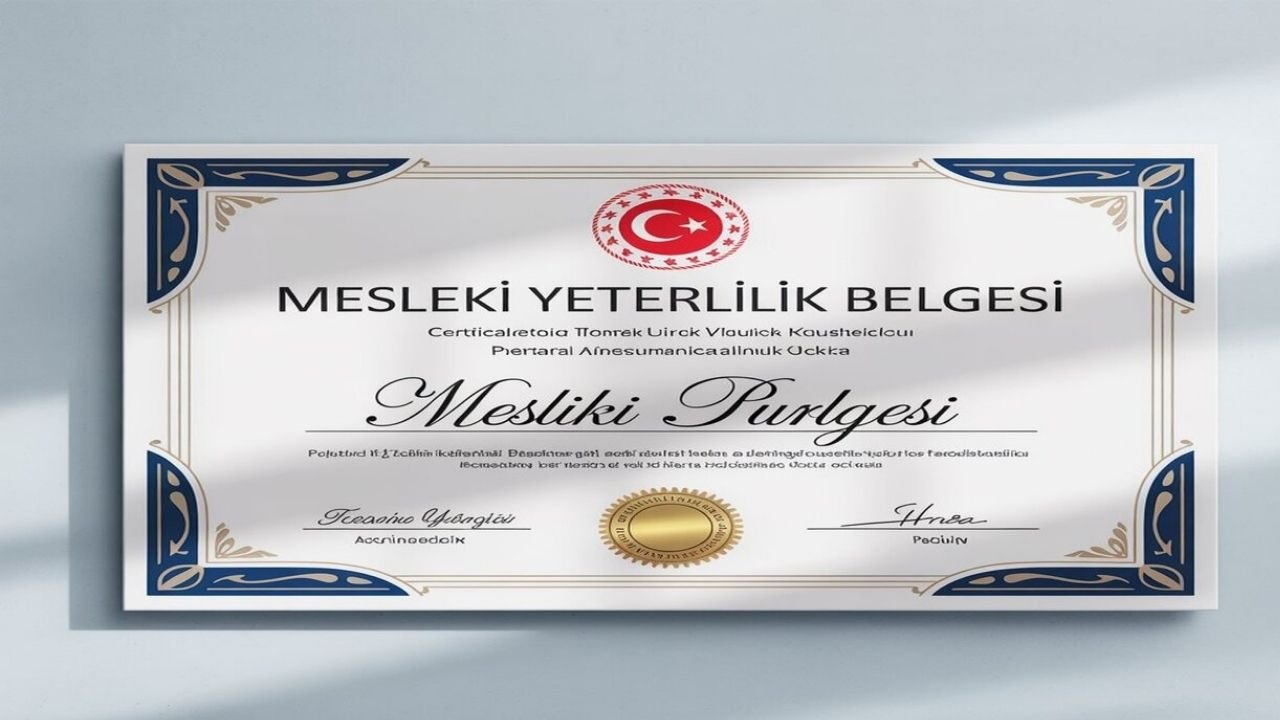 Mesleki Yeterlilik Belgesi