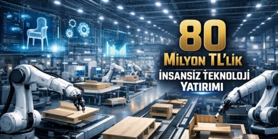Yerli Mobilya Üreticisi, 80 Milyon TL’lik İnsansız Üretim Hamlesiyle Yeni Döneme Hazırlanıyor?