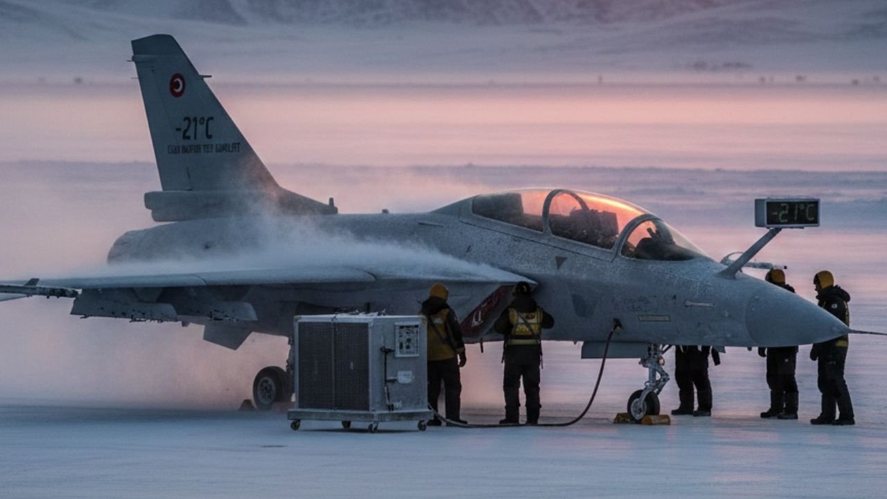 HÜRJET Soğuk Hava Testi Zorlu Şartlarda Başarıyla Geçildi! 1 HÜRJET Soğuk Hava Testi