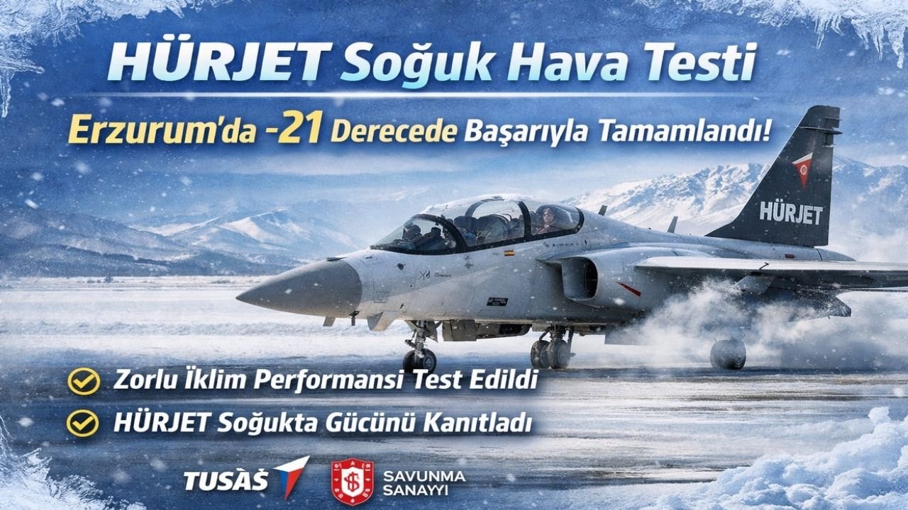HÜRJET Soğuk Hava Testi