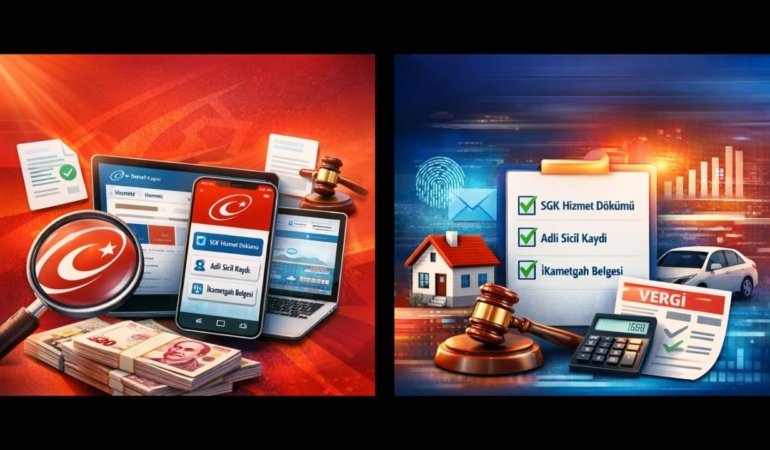 e-Devlet'te En Çok Kullanılan Hizmetler