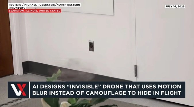 Görünmez Dron Teknolojisinde Yeni Dönem: İnsan Gözü ve Kameralar İçin Tespit Edilmesi Giderek Zorlaşıyor 1 gorunmez dron 1 - Görünmez Dron Teknolojisinde Yeni Dönem: İnsan Gözü ve Kameralar İçin Tespit Edilmesi Giderek Zorlaşıyor